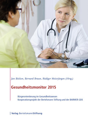 cover image of Gesundheitsmonitor 2015